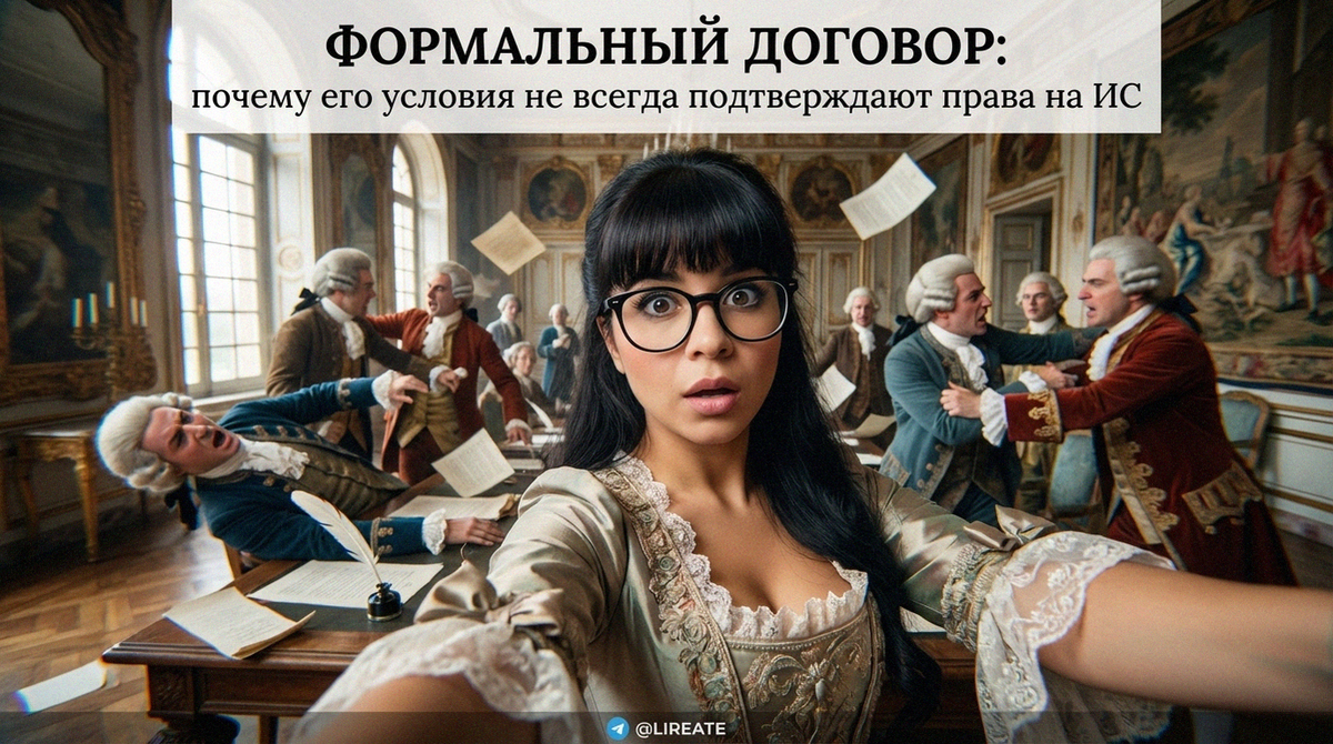    Формальный договор и его влияние на интеллектуальную собственность Лирейт