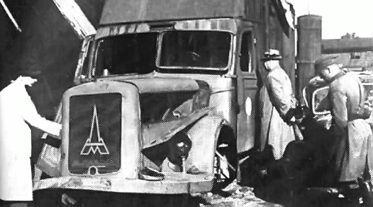 Предположительно, газваген, обнаруженный в Польше