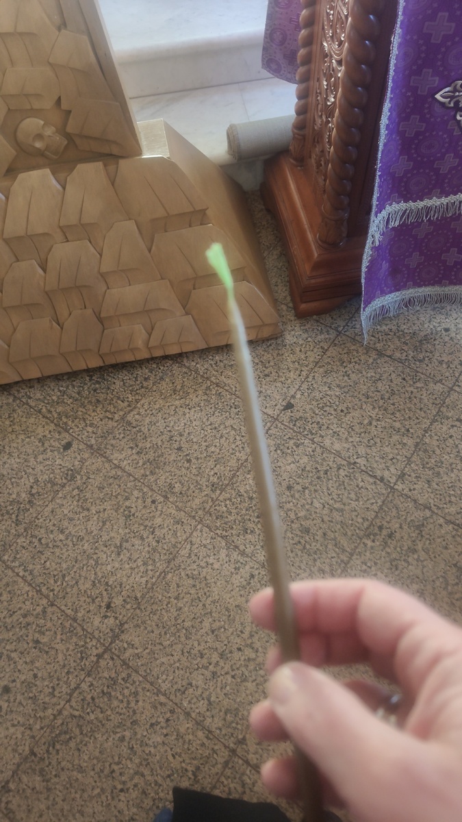 Что по деньгам? Соборование - 500 рублей, свеча - 50 рублей.