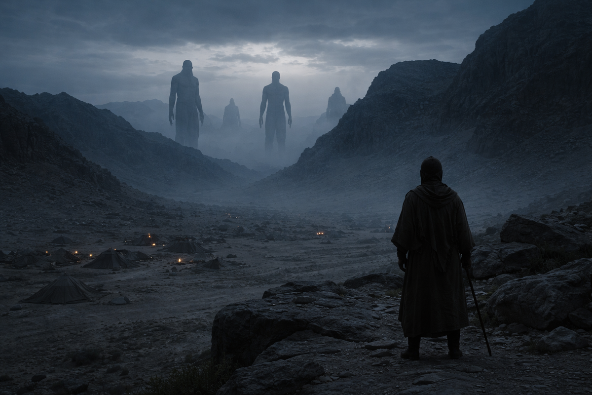 Нефилимы в Библии пугают не количеством строк, а тем, что появляются как память о чём-то уже известном и страшном.