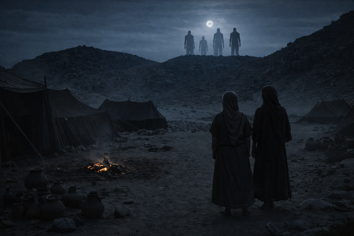 История нефилимов начинается не с силы и роста, а с тревожного ощущения, что граница между мирами однажды была нарушена.