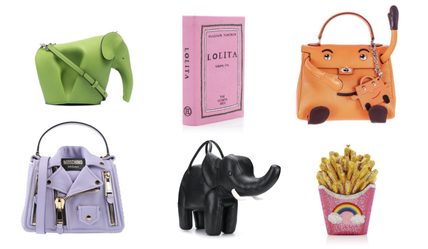 Пример непрактичных сумок 