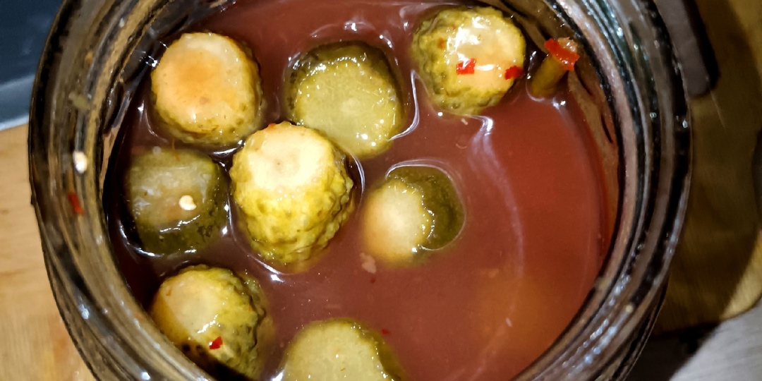 домашние огурчики в томате