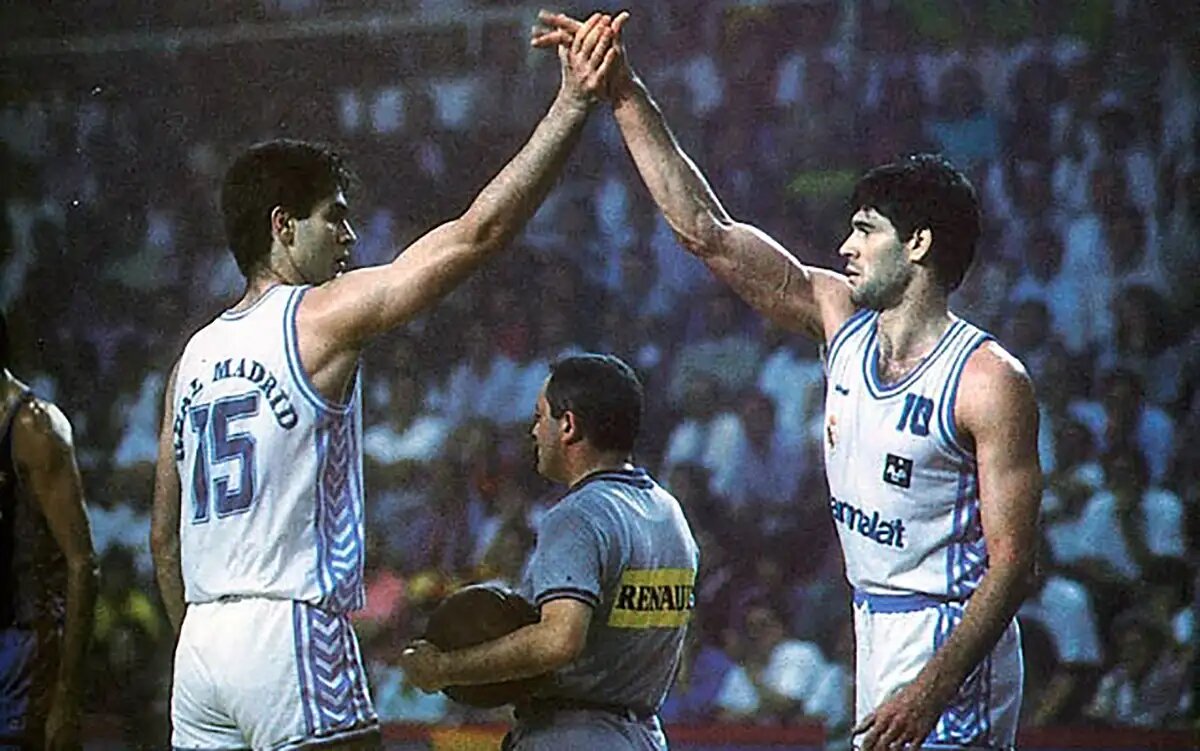    С братом Антонио в составе «Реала» / Источник фото: БК «Реал Мардид»