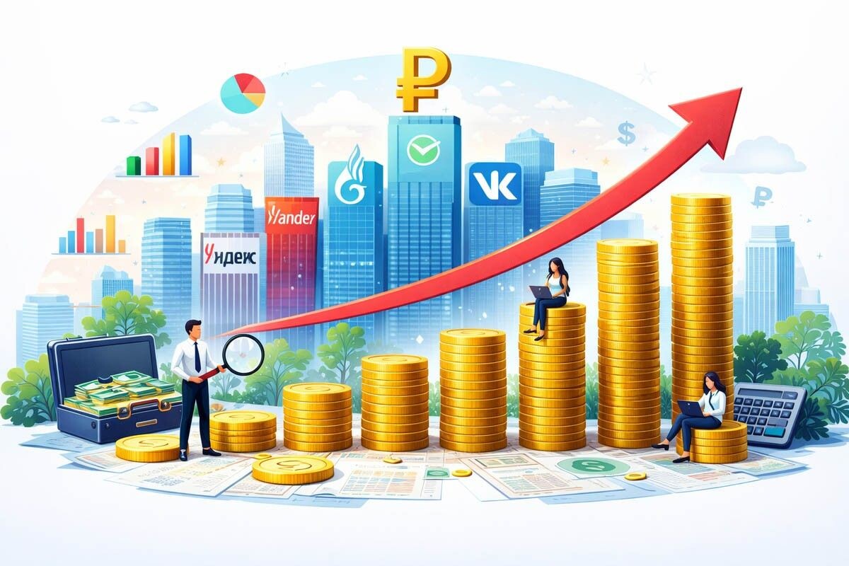 В топе по этому показателю — крупнейшие игроки фондового рынка. Источник: нейросеть📷
