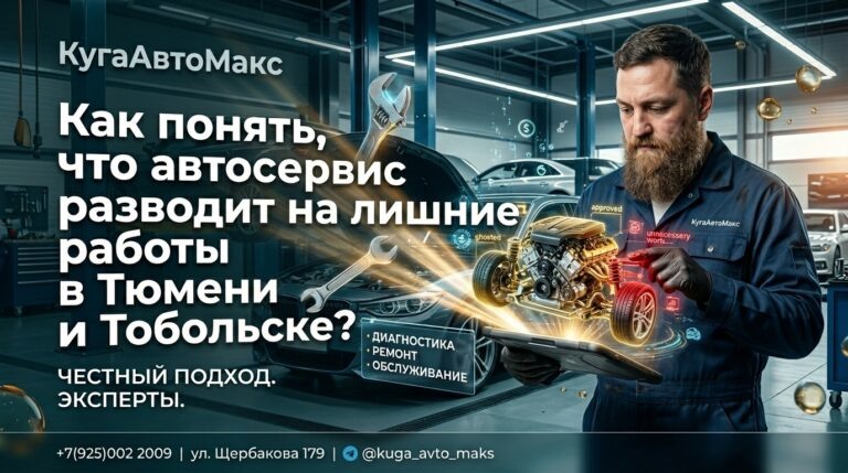    Как избежать лишних работ в автосервисах Тюмени и Тобольска site-admin