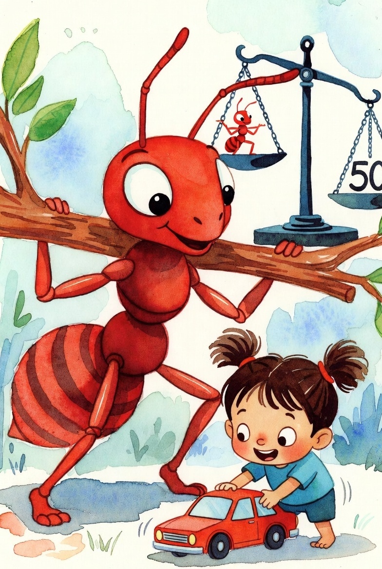 Муравьи силачи (авторское право rikkirayden@yandex.ru)