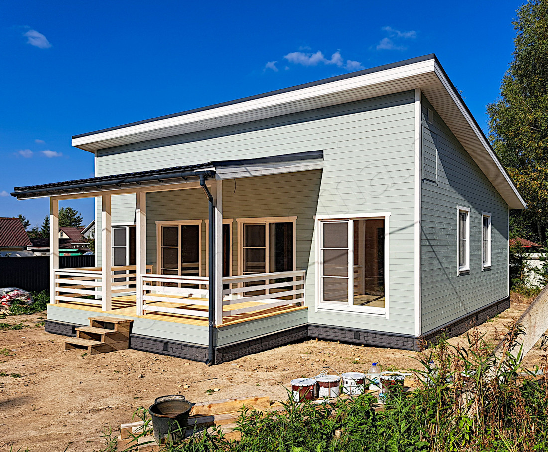 Каркасный дом в СНТ Торфяник