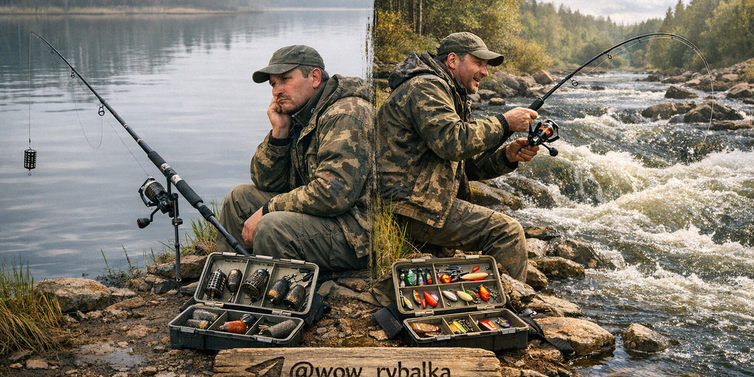Разные воды — разные снасти: как я начал ловить стабильно