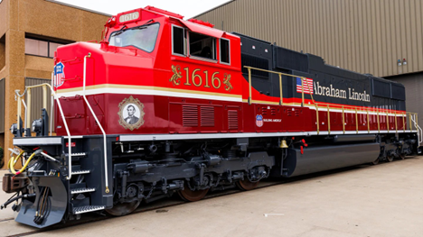 Картинки Яндекса. Union Pacific SD70M № 1616, «Авраам Линкольн».
