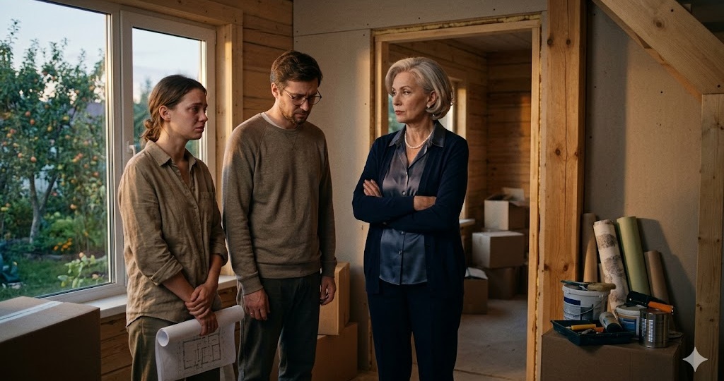 — Как только обзаведетесь домом, выделите мне отдельную комнату, и лучше внизу, — ошарашила нас свекровь.