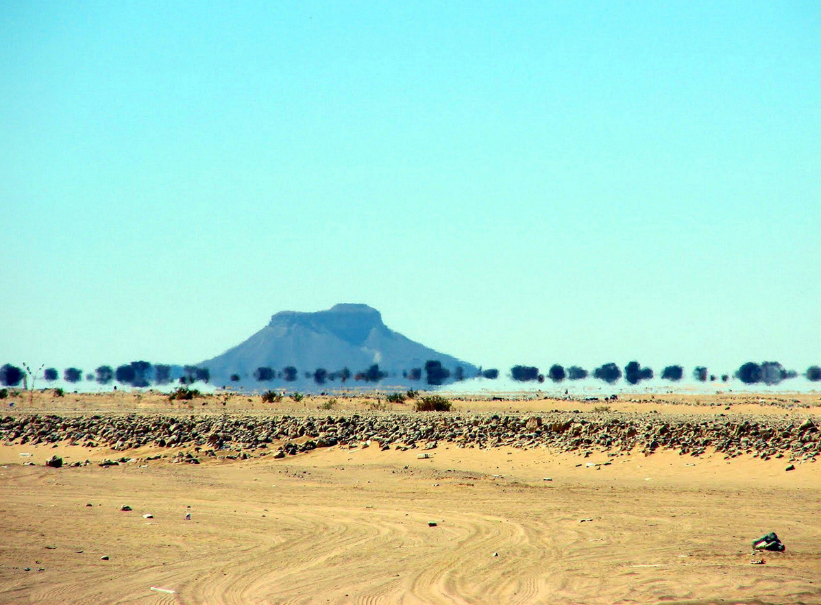 Атмосферное явление, мираж 