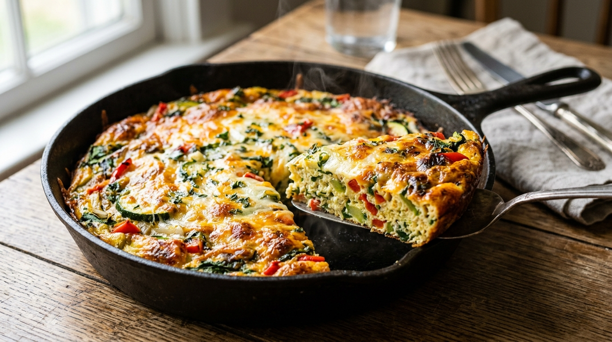 Фриттата на сковороде за 15 минут: рецепт итальянского ужина из обычных продуктов