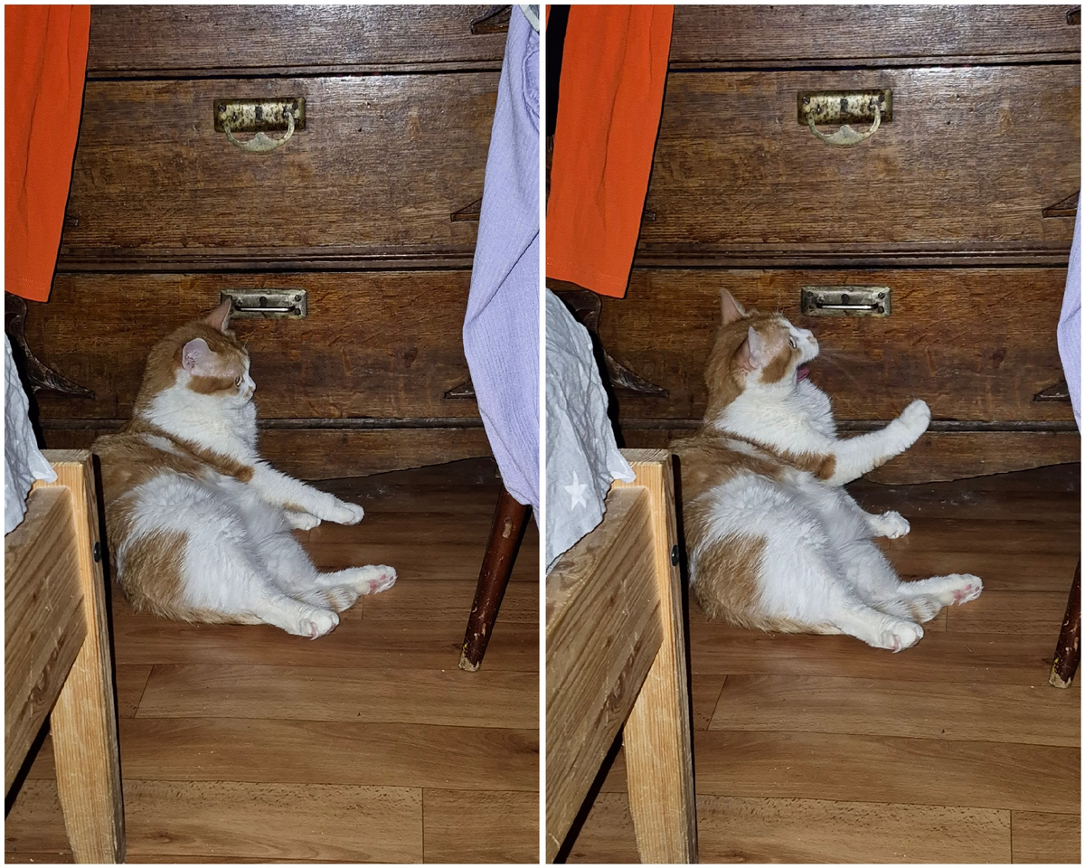 ночью ждала, пока я спать лягу, в такой позе