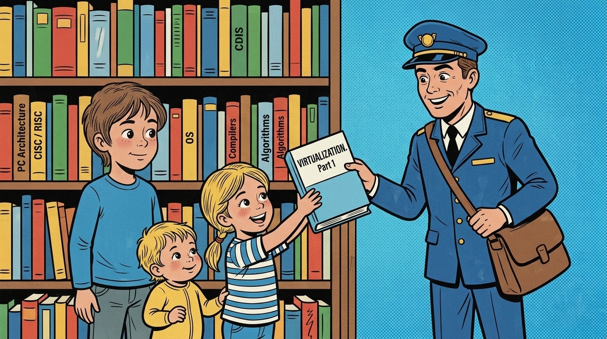 Почтальон принёс свежий выпуск — погружаемся в виртуализацию.