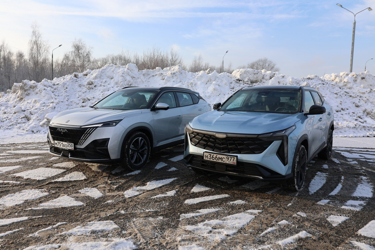 Dongfeng Mage и Geely Cityray