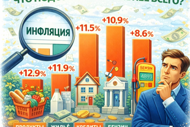 Инфляция в цифрах: что подорожало сильнее всего?