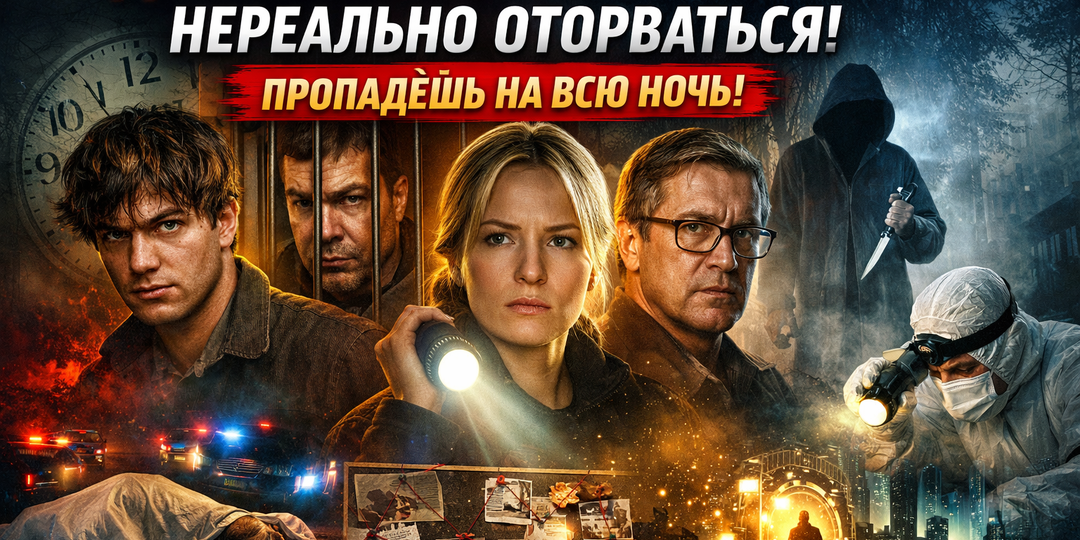 🔥 Эти детективные сериалы 2025 года затягивают с первой серии