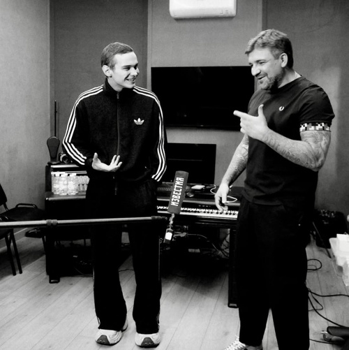    Баста и Слава Копейкин / соцсети Басты