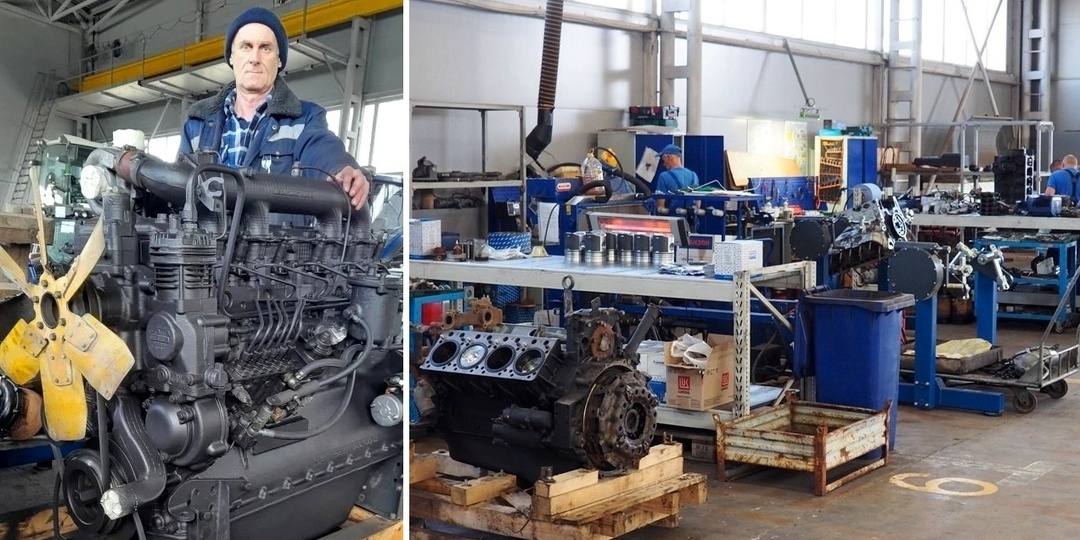 Цех ремонта узлов и агрегатов выполнил капремонт 500 двигателей
