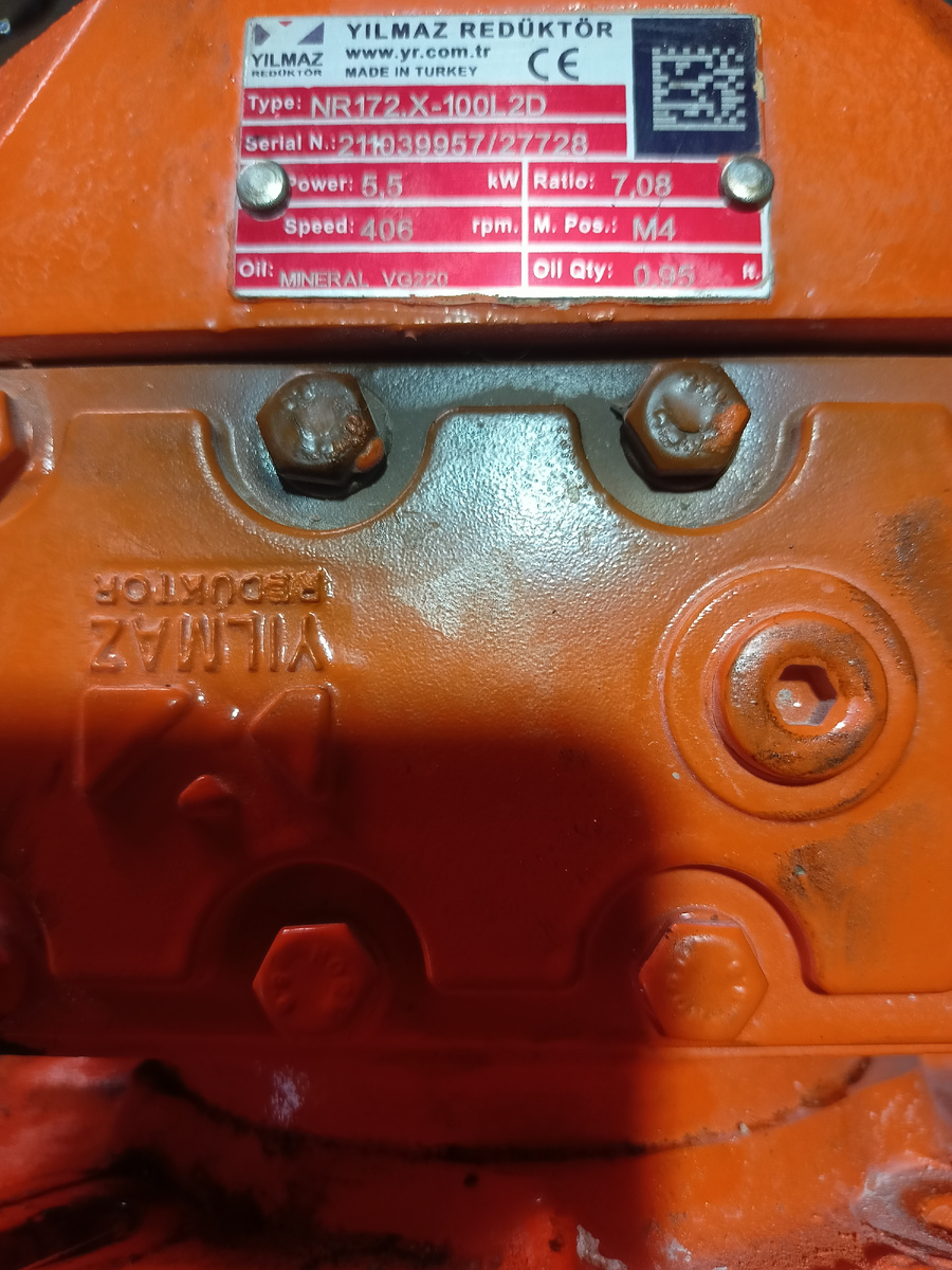 Мотор редуктор Штукатурной станции 