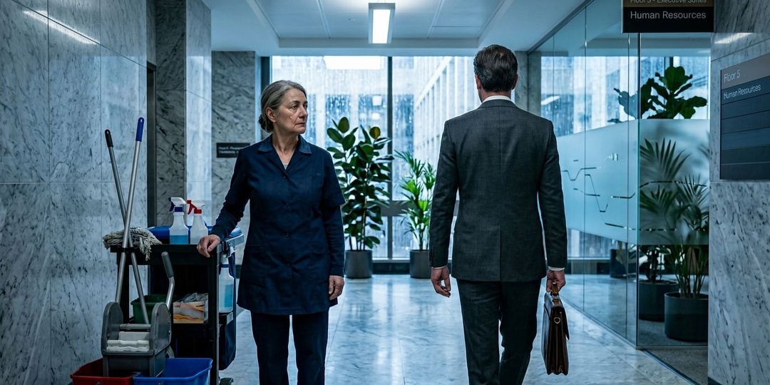 Мать устроилась уборщицей в офис сына, чтобы узнать правду о нём