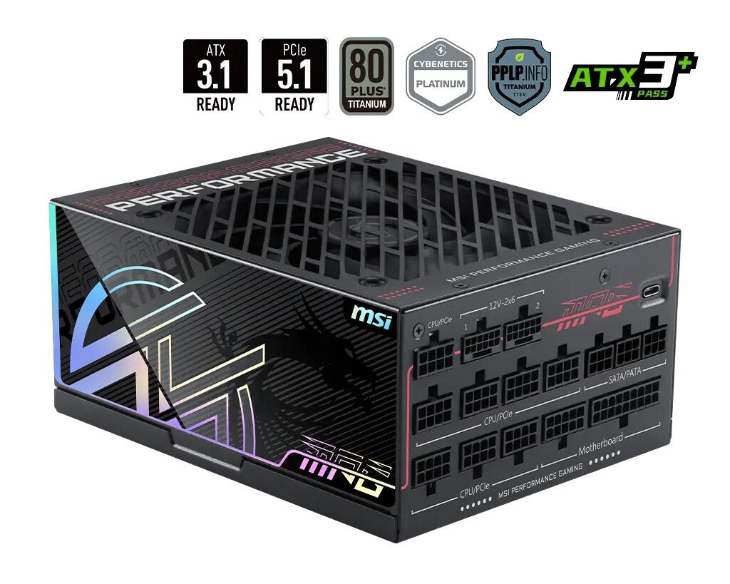    MSI добавила Safeguard+ в БП MPG Ai TS: контроль 12V-2x6 по пинам