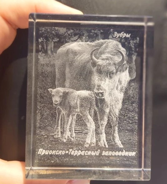 стеклянный сувенир