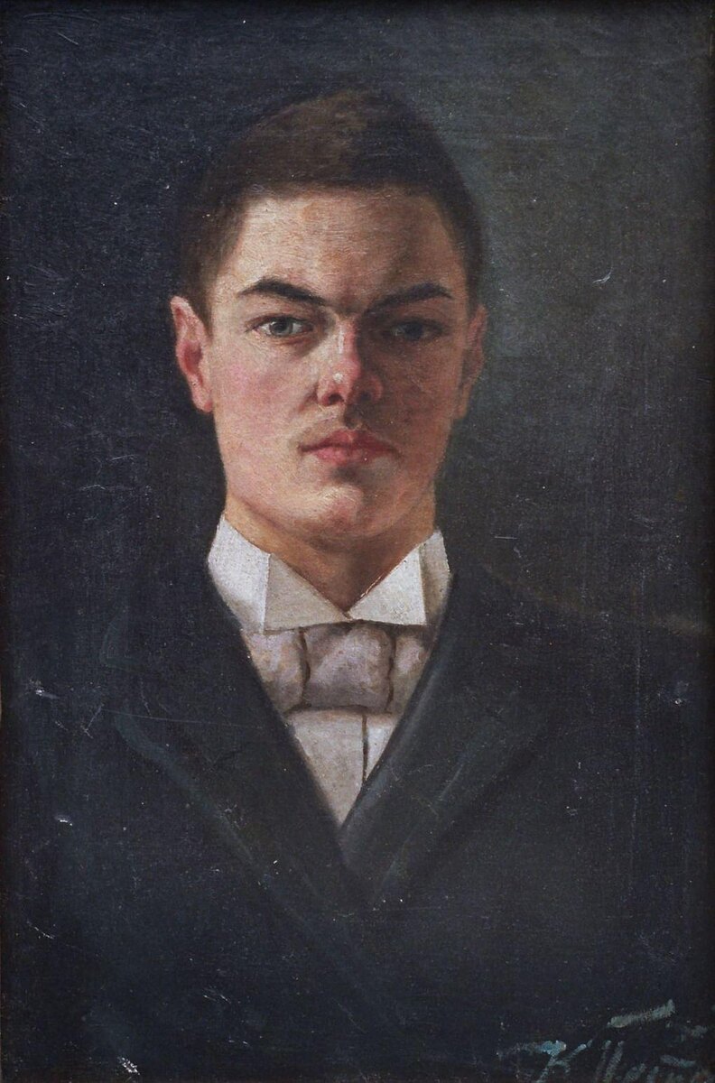 Кузьма Петров-Водкин. Автопортрет. 1890-е. Государственный Русский музей, Санкт-Петербург