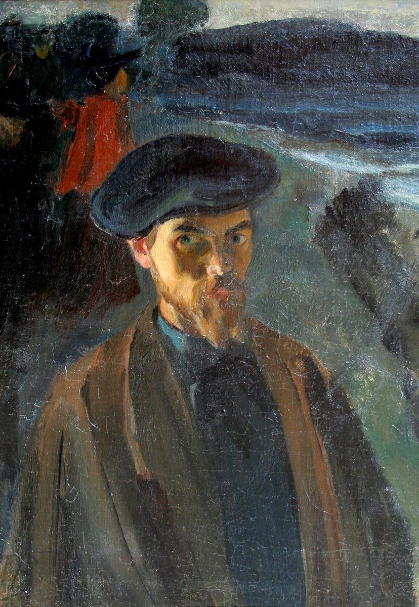 Кузьма Петров-Водкин. Автопортрет. 1903. Государственный Русский музей, Санкт-Петербург