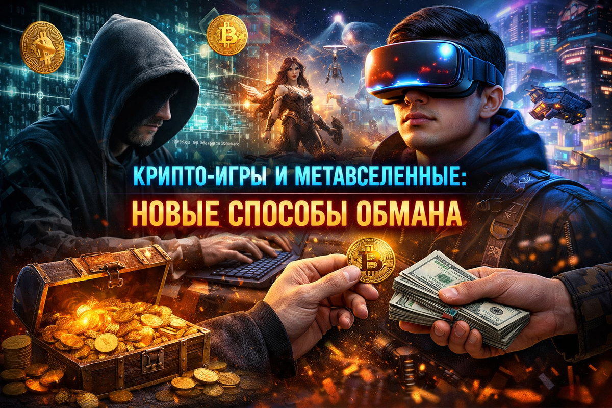🎮 Крипто-игры и метавселенные: новые способы обмана