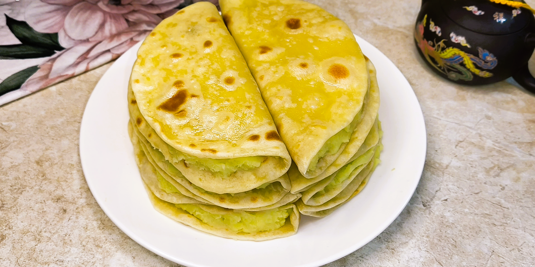 Кыстыбый - татарские лепешки с картошкой (фото пошагово+видеорецепт)