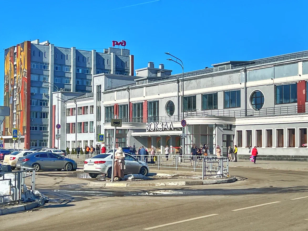 Железнодорожный вокзал, Иваново. Фото автора