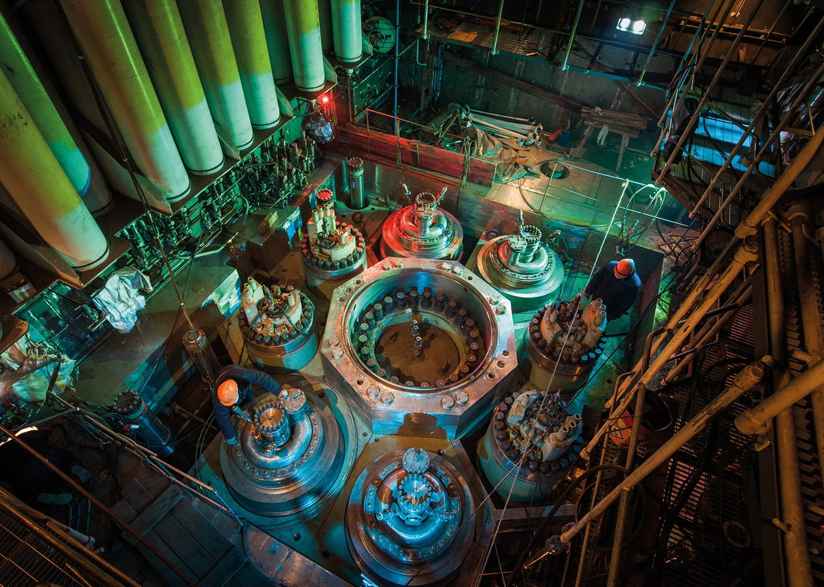 Реакторная установка КЛТ-40С на плавучей АЭС «Академик Ломоносов», (источник: atomic-energy.ru)