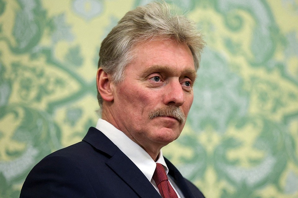    Пресс-секретарь президента России Дмитрий Песков REUTERS