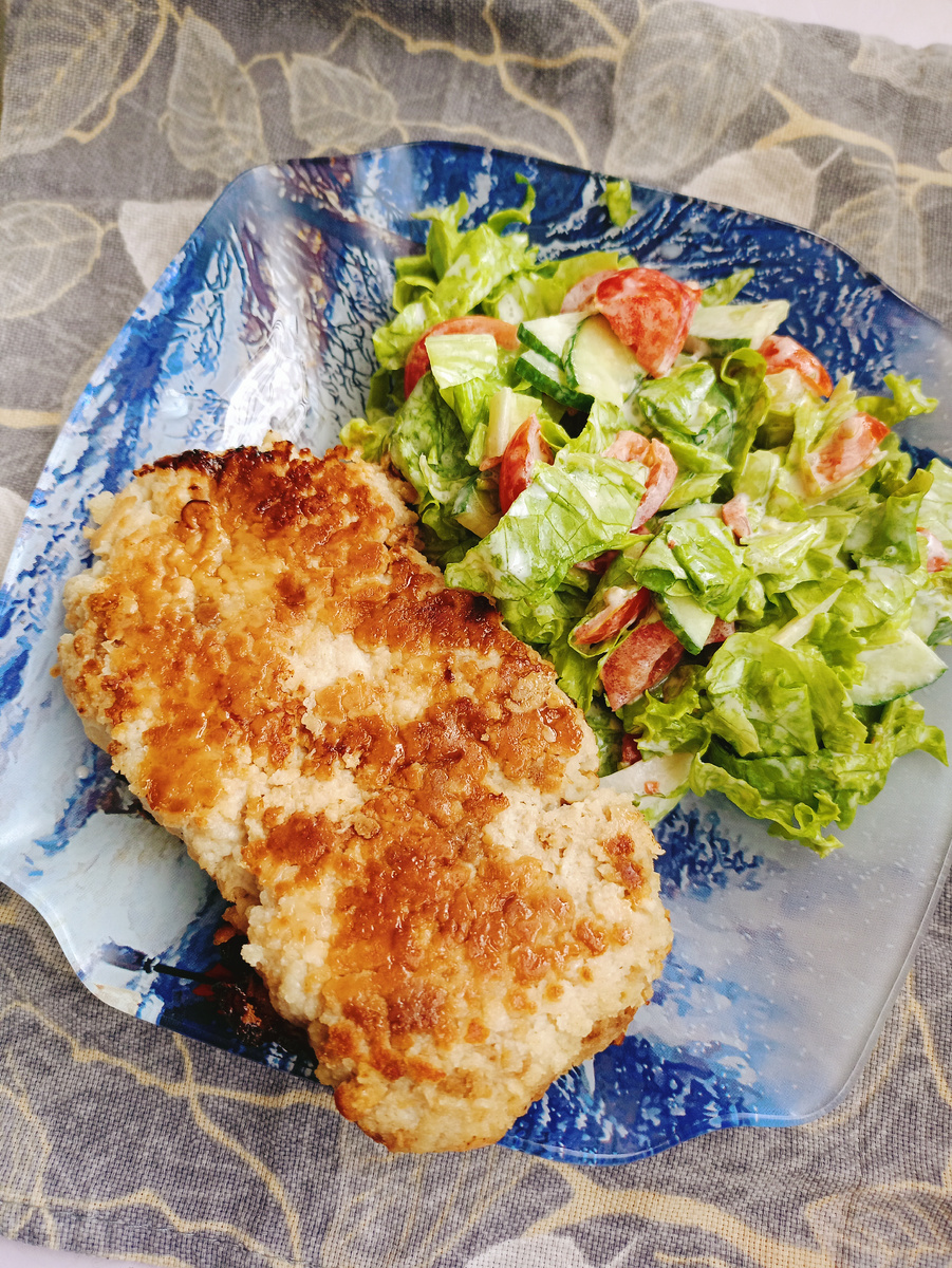 Фото моё. Шницель покупной. 