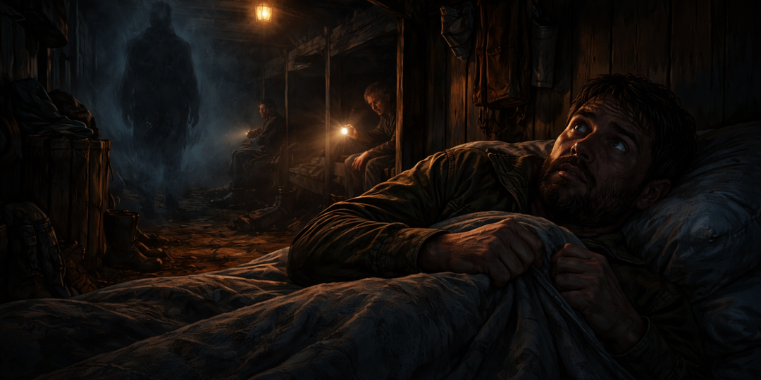 Работа в тайге: смену так и не вывезли, потому что ночью кто-то начал звать по имени