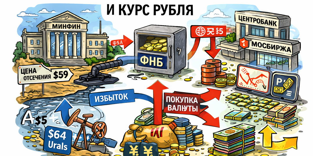 Бюджетное правило, цены на нефть и курс рубля