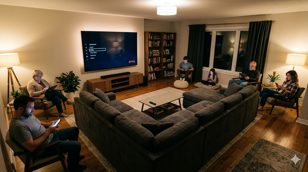 Сделали гостиную. Получили вайфай-зону