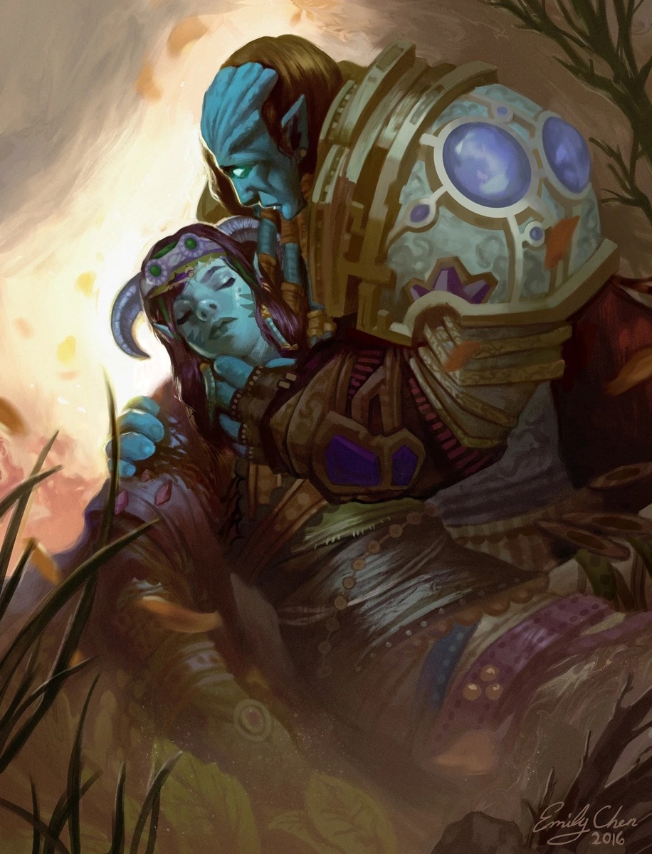 Мараад оплакивает смерть своей сестры.