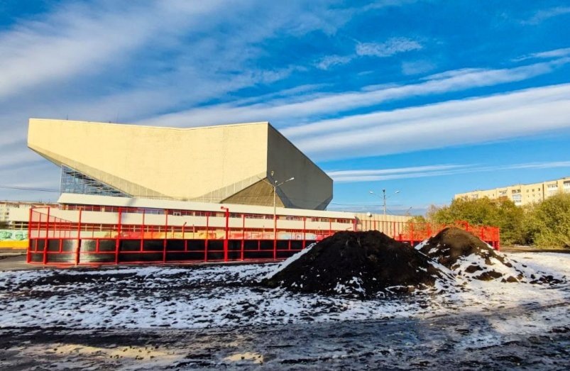     СКК им В. Блинова. Фото: тг-канал (18+) Герман Чистяков / Генеральный Директор ХК "Авангард" (архив)