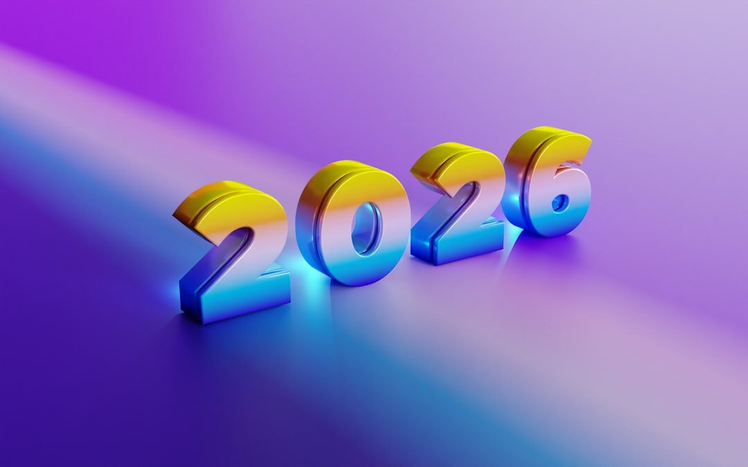 Año 2026, Año Nuevo 2026, Feliz Año Nuevo, Celebración 2026, Año Nuevo 3D, Diseño 3D, Año 2026 3D, A