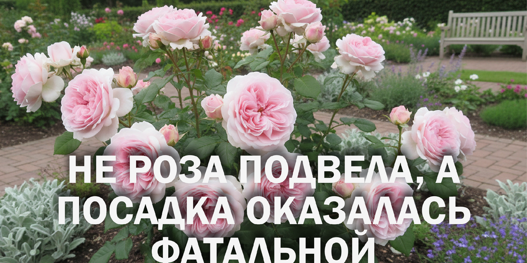 Анти-кейс: почему у соседки погибла роза Моден Блаш и как вам избежать этой ошибки при посадке