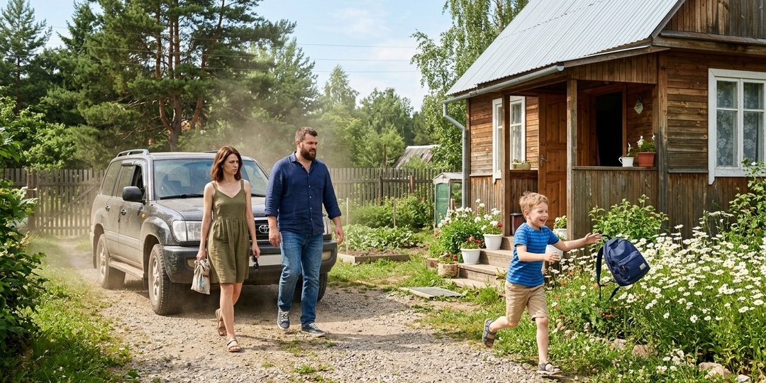 Муж хотел угодить другу, пригласив его семью на дачу, а жена выставила их за порог
