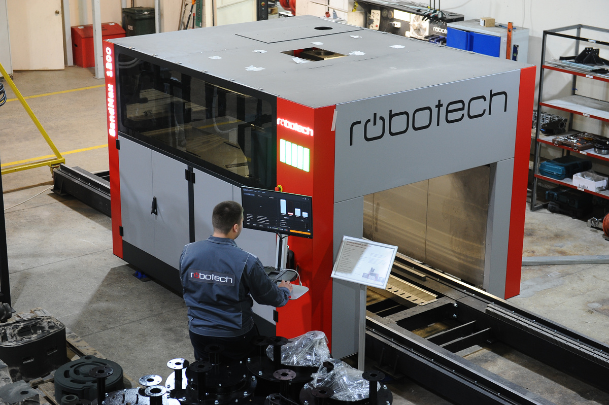 Промышленный 3D-принтер Robotech