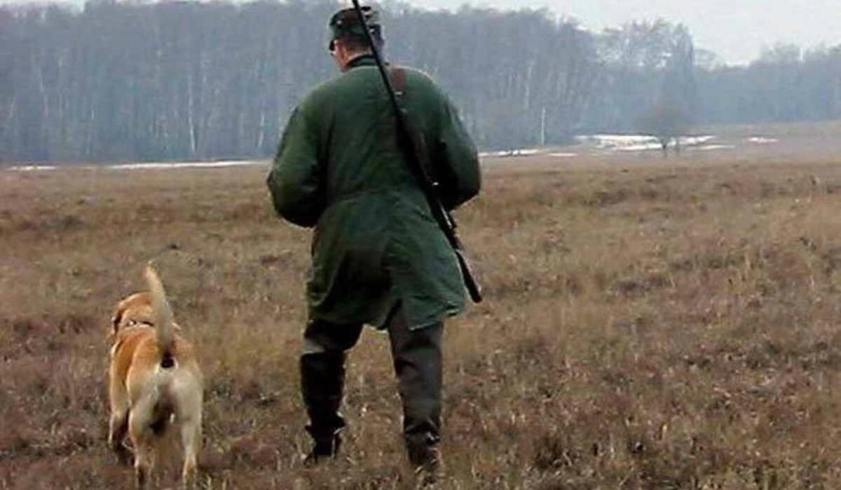     Охотник с собакой. Источник: volgograd.kp.ru Автор фото: Владимир Веленгурин