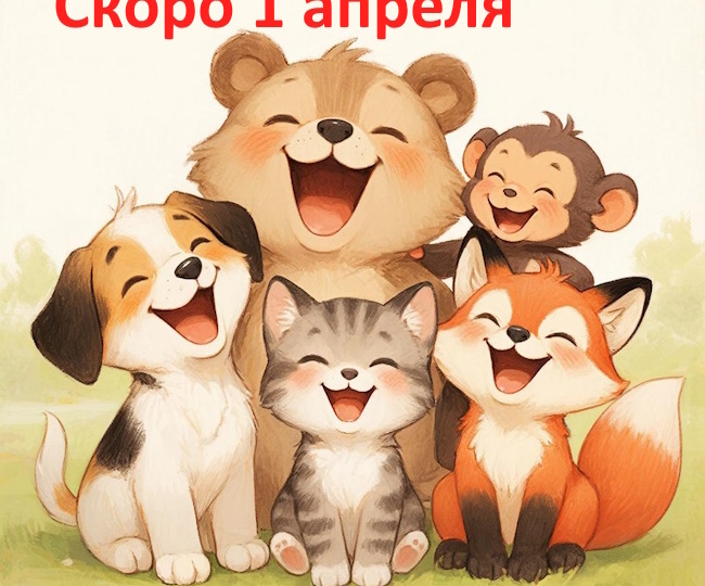 Через неделю — 1 апреля.