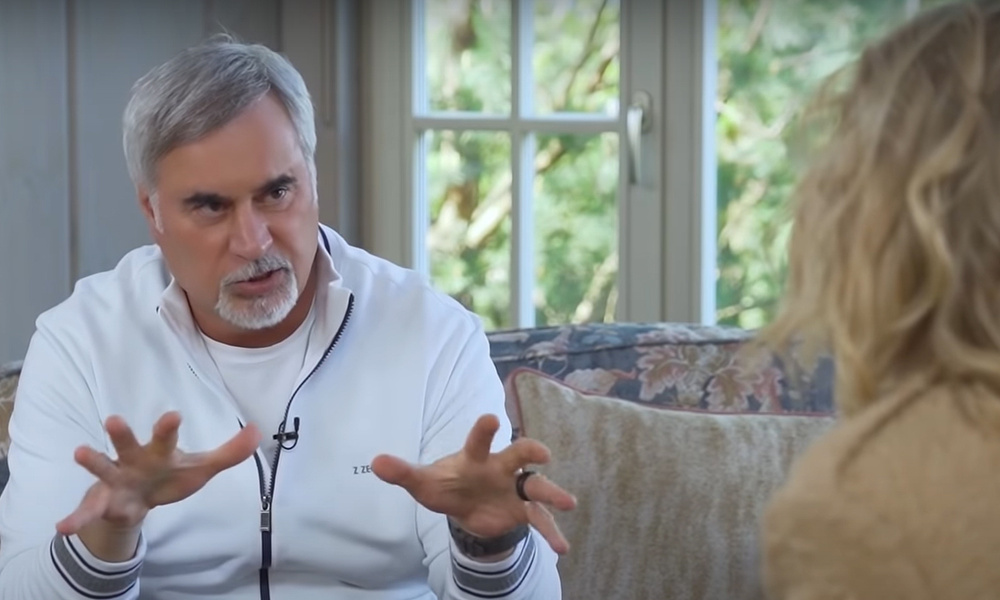 Фото: скриншот видео интервью Валерия Меладзе