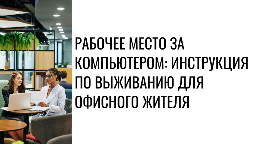 Рабочее место за компьютером: инструкция по выживанию для офисного жителя