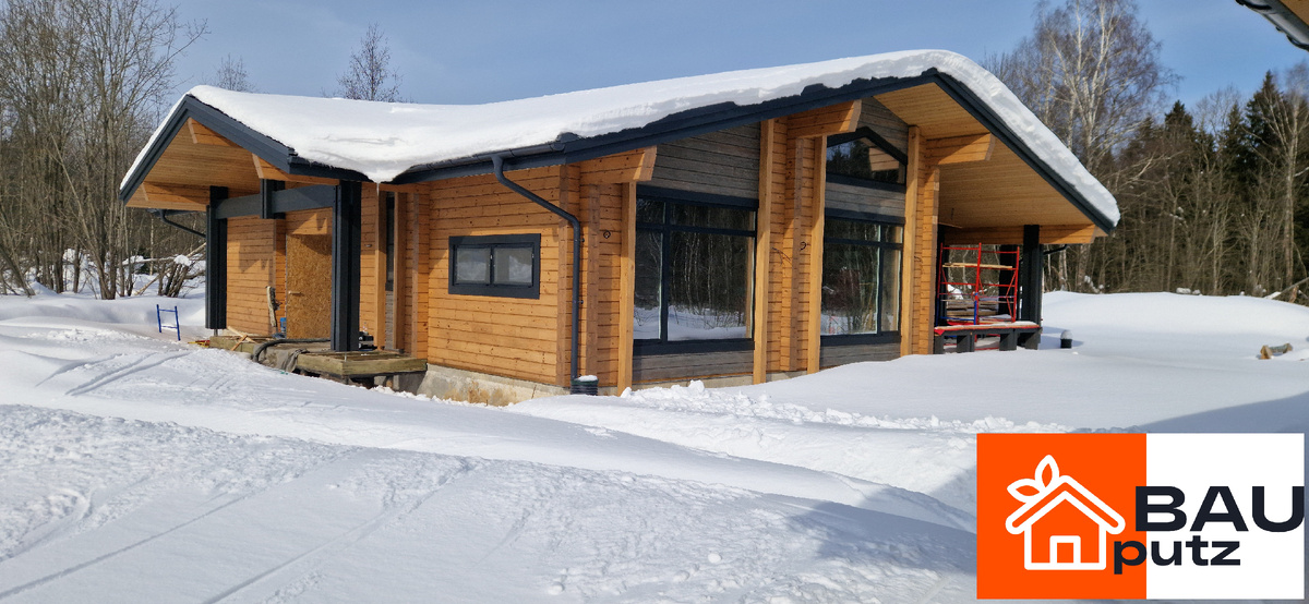 Устройство стяжки по деревянным лагам 90 мм на площади 188 м² в Истре